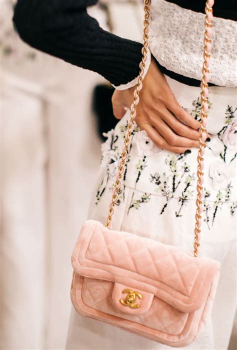 pink velvet chanel bag|authentic chanel messenger bag.